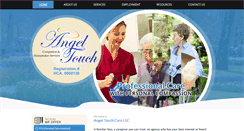 Desktop Screenshot of angeltouchcare.net