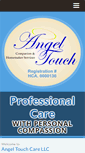 Mobile Screenshot of angeltouchcare.net